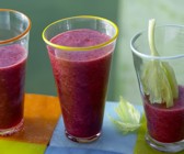 Apfel-Kirsch-Cocktail