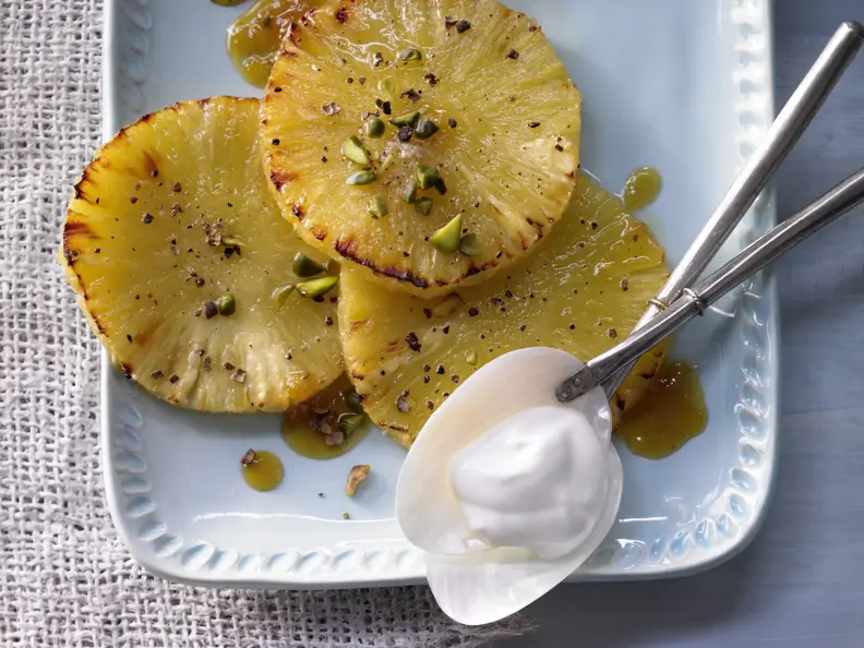 Gratinierte Ananas