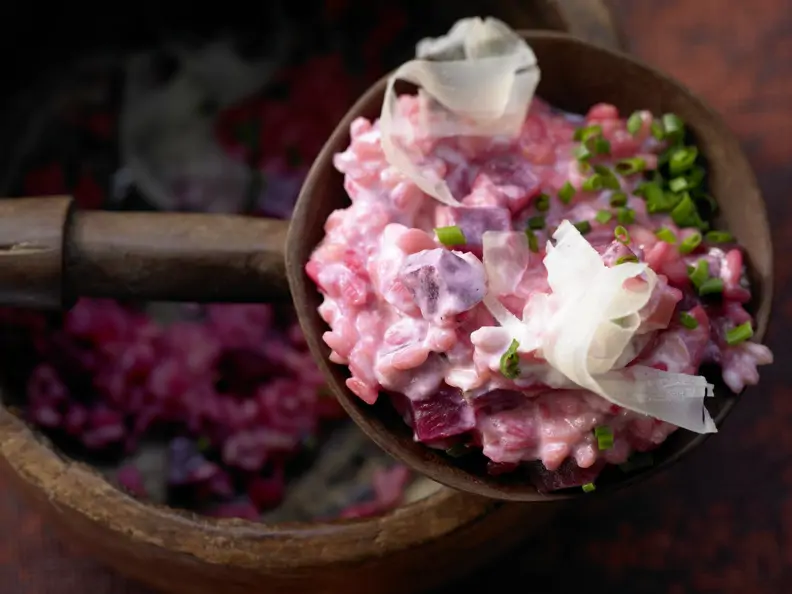 Rote-Bete-Risotto