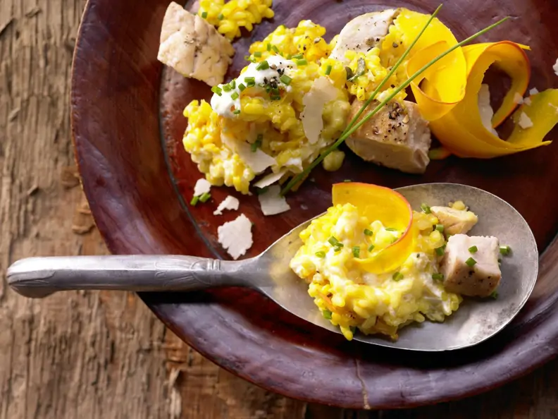 Risotto mit Kürbis