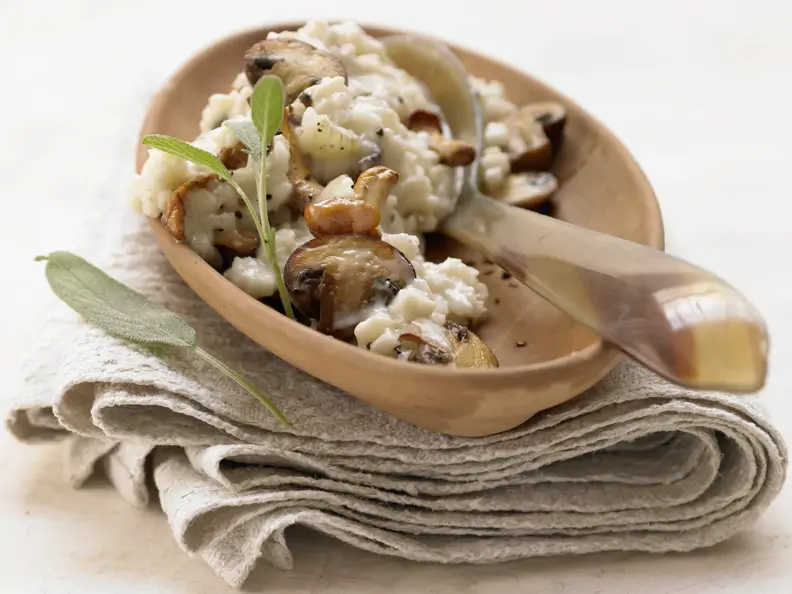 Risotto mit Pilzen – smarter