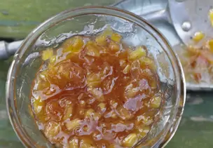 Pfirsichmarmelade