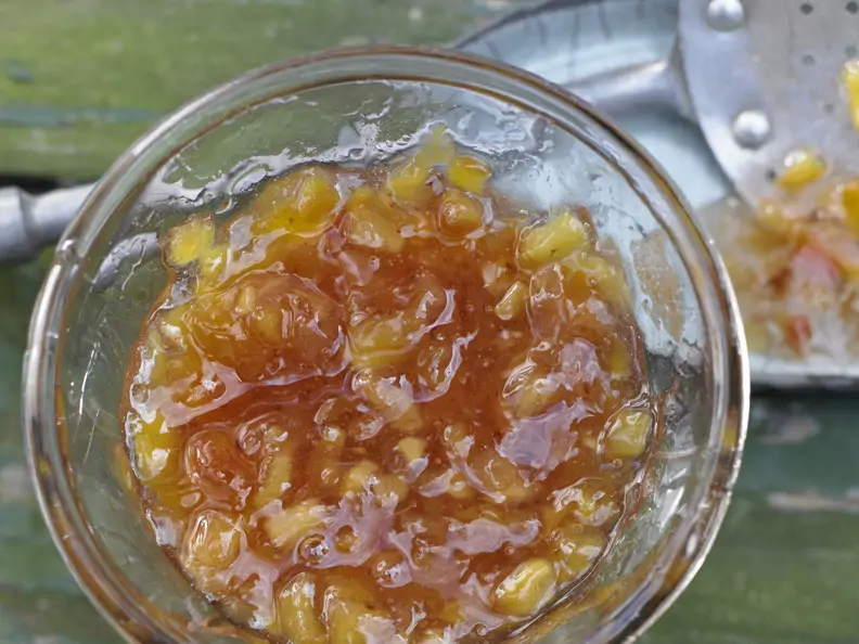 Pfirsichmarmelade