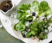 Winterlicher Feldsalat