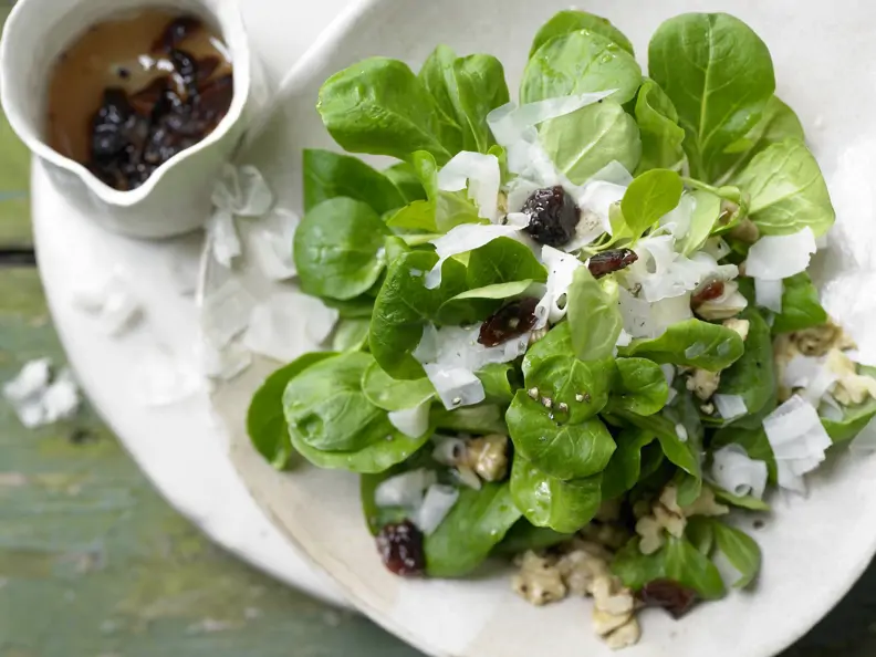 Winterlicher Feldsalat