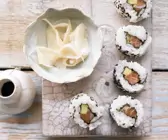 Lachs-Sushi