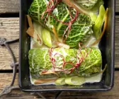  Vegetarische Wirsingrouladen