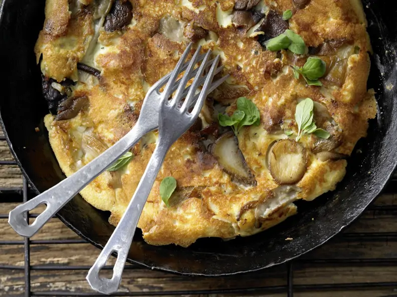 Pilz-Kaiserschmarren