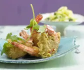 Frittierte Garnelen