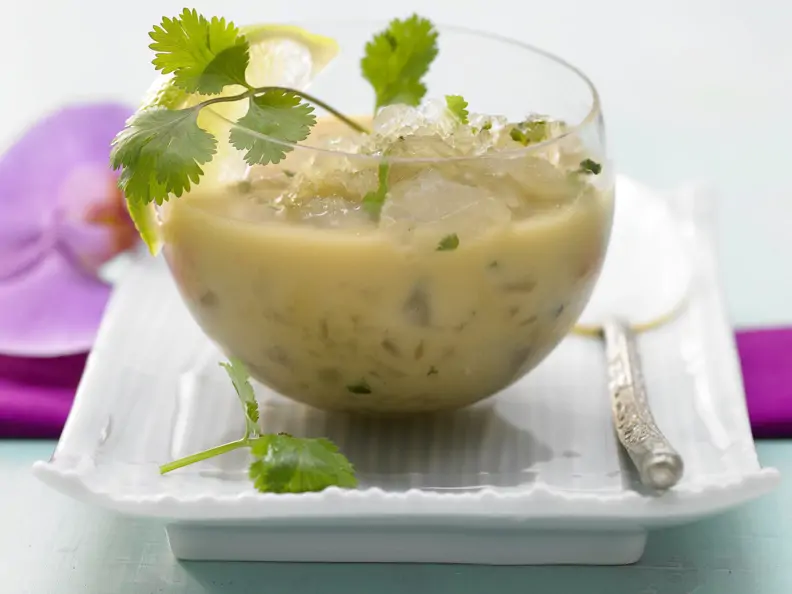 Kalte Thai-Suppe