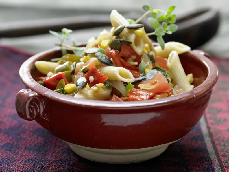 Mexikanischer Nudelsalat