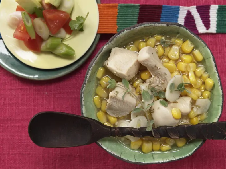 Mexikanische Limettensuppe