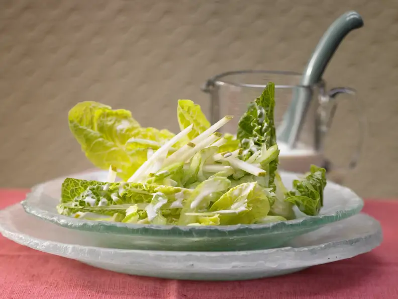 Römersalat mit Birne