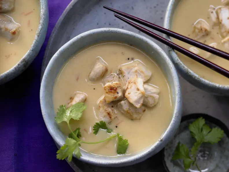 Süßkartoffel-Kokos-Suppe