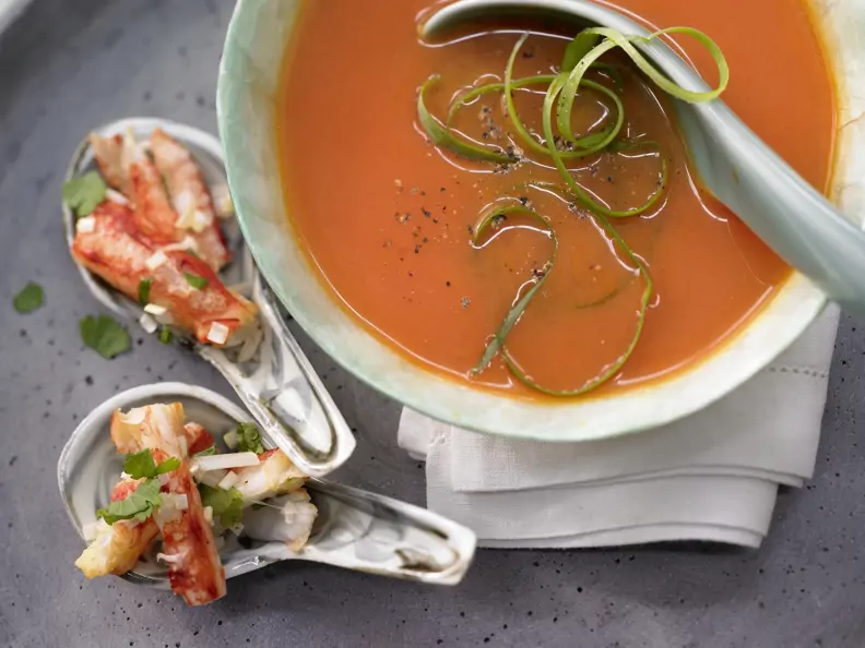 Thailändische Melonensuppe