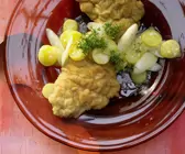 Seeteufel-Schnitzel mit Spargel-Kartoffel-Salat