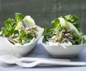 Feldsalat mit Emmentaler