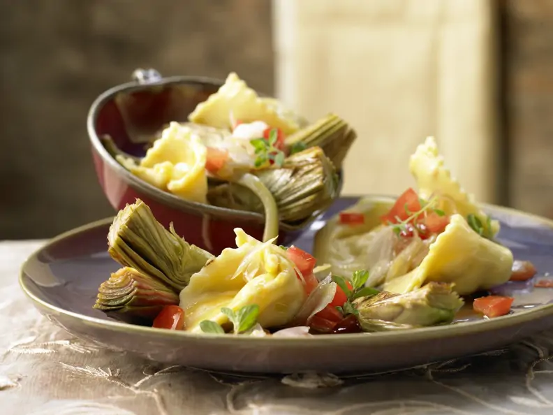 Ziegenkäse-Tortellini