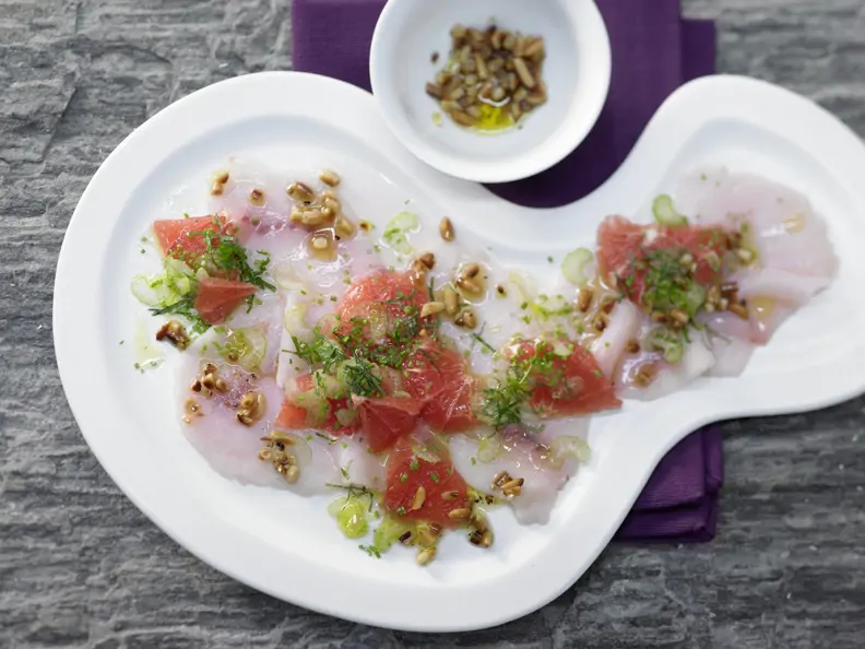 Carpaccio vom Schwertfisch