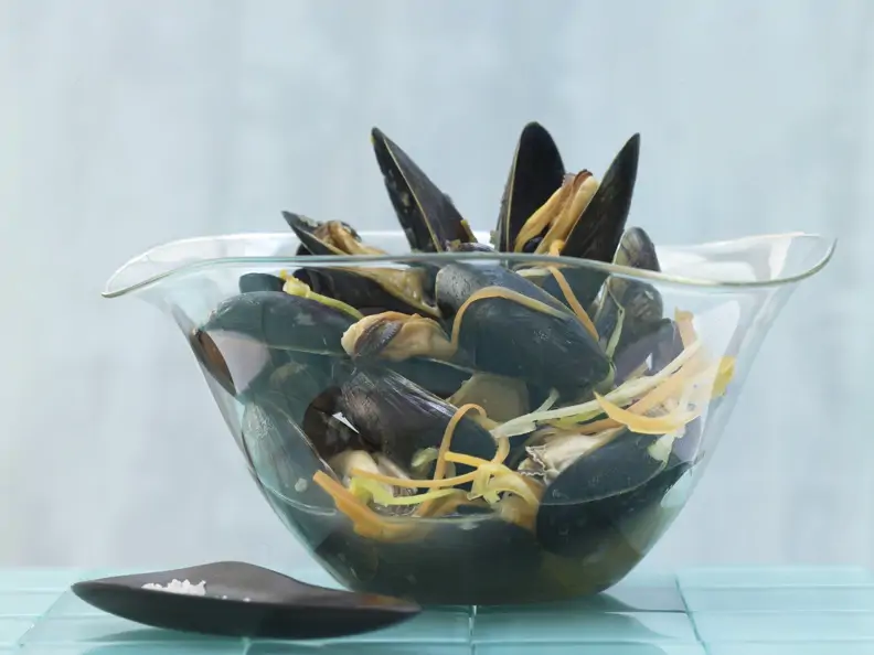 Muscheln in Asia-Aromen gedünstet