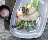Gebratener Rochenflügel