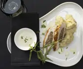 Hähnchenbrust mit Pilzfüllung