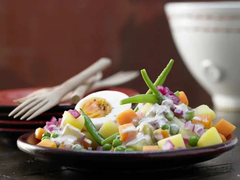 Würziger Gemüsesalat