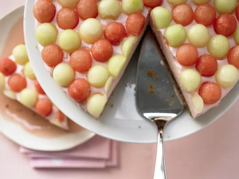 Melonen-Joghurt-Torte