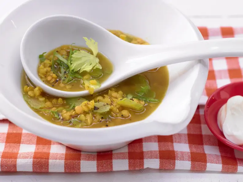 Curry-Linsensuppe