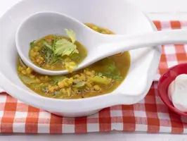 Curry-Linsensuppe