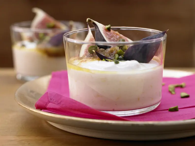 Frischkäsecreme mit Feigen
