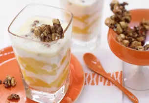 Orangen-Joghurt-Creme