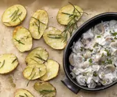 Gebackene Rosmarinkartoffeln
