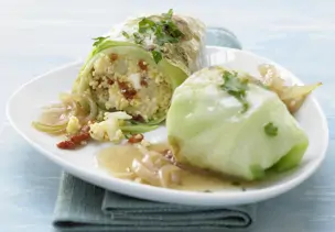Vegetarische Kohlrouladen