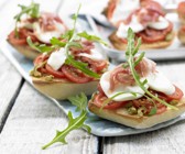 Überbackene Ciabattabrötchen
