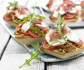 Überbackene Ciabattabrötchen
