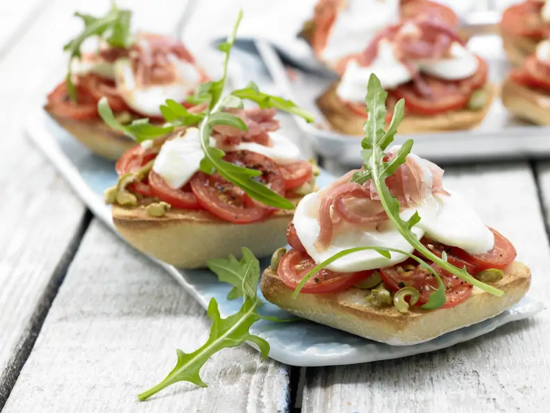 Überbackene Ciabattabrötchen