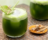 Melonen-Spinat-Saft