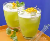 Spargel-Melonen-Cocktail