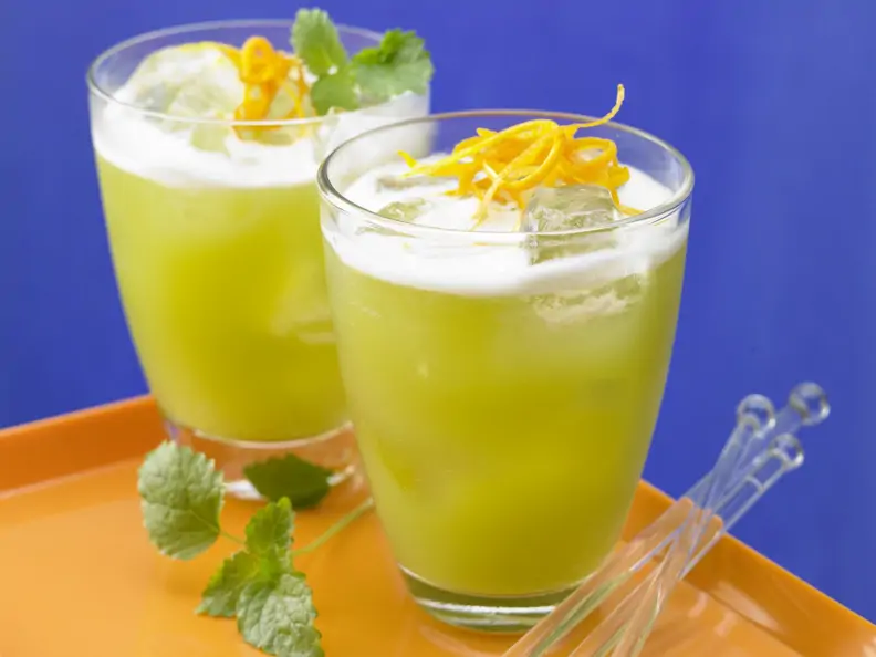 Spargel-Melonen-Cocktail