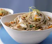 Fisch-Kokos-Spaghetti