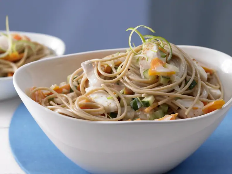 Fisch-Kokos-Spaghetti