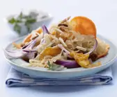 Gebratenes Sauerkraut