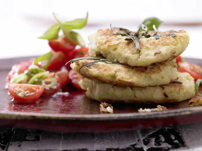 Kartoffel-Kohlrabi-Puffer