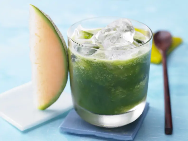 Grüner Melonen-Mix