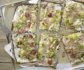 Spitzkohl-Flammkuchen