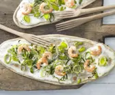 Knuspriger Flammkuchen