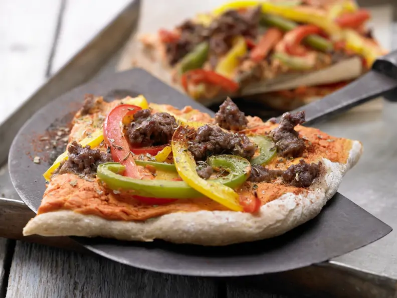 Kartoffel-Hack-Pizza