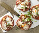 Meeresfrüchte-Pizza