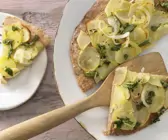 Kartoffel-Quark-Pizza